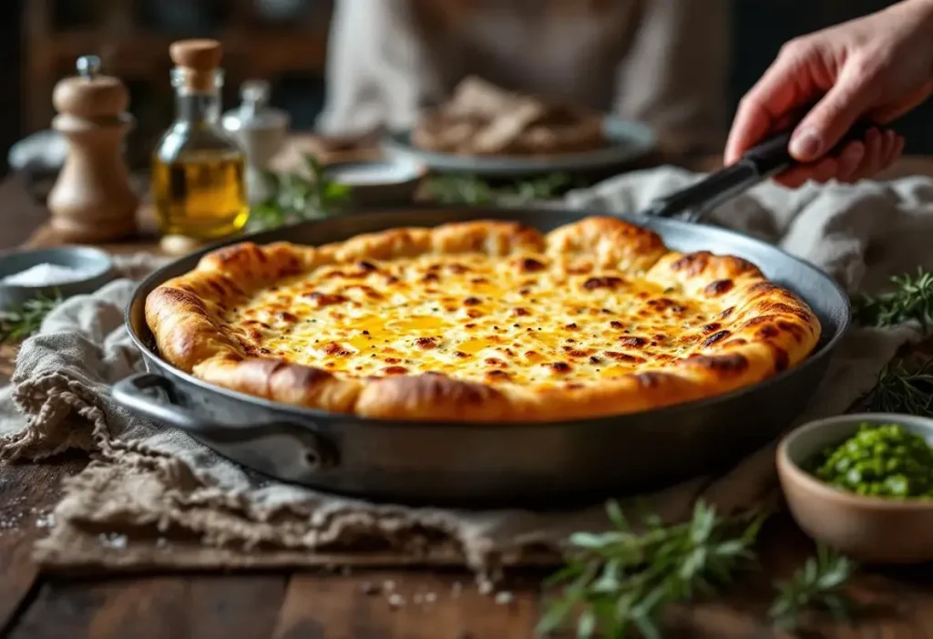Ce plat génois ancestral aux pois chiches, croustillant et fondant, est la recette qui réchauffe chaque repas d’hiver à partager
