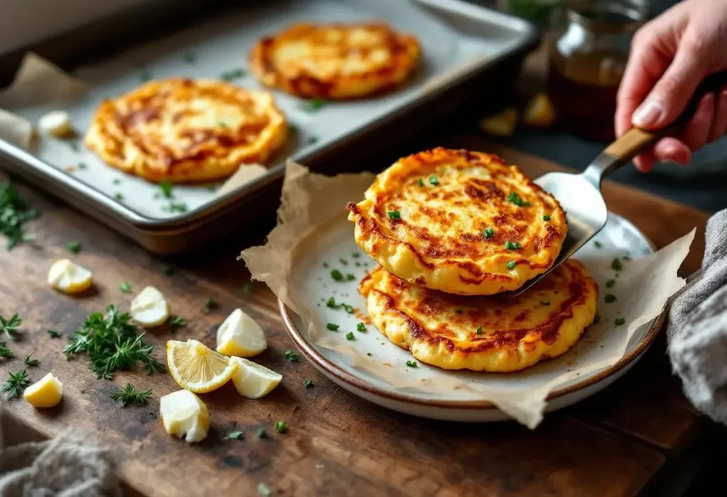 « Je les prépare en 10 minutes pour toute la famille » : mes galettes de pommes de terre crousti-dorées au four, nettement plus légères que des frites