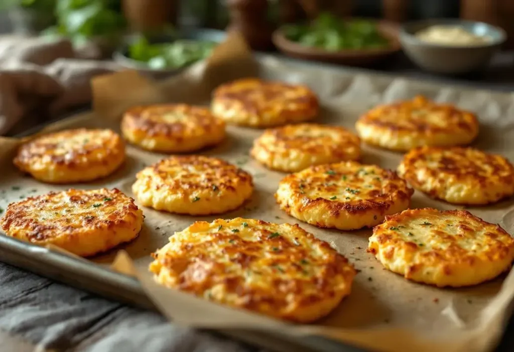 « Je les prépare en 10 minutes pour toute la famille » : mes galettes de pommes de terre crousti-dorées au four, tellement plus légères que des frites